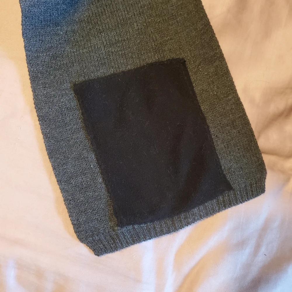 Mens Harley Davidson gray Knit scarf